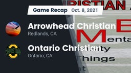 Recap: Arrowhead Christian  vs. Ontario Christian  2021