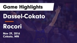 Dassel-Cokato  vs Rocori  Game Highlights - Nov 29, 2016