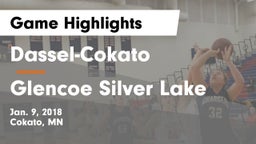 Dassel-Cokato  vs Glencoe Silver Lake  Game Highlights - Jan. 9, 2018