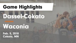 Dassel-Cokato  vs Waconia  Game Highlights - Feb. 5, 2018