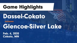 Dassel-Cokato  vs Glencoe-Silver Lake Game Highlights - Feb. 6, 2020