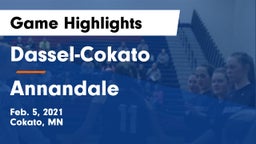 Dassel-Cokato  vs Annandale  Game Highlights - Feb. 5, 2021