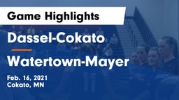 Dassel-Cokato  vs Watertown-Mayer  Game Highlights - Feb. 16, 2021