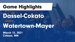 Dassel-Cokato  vs Watertown-Mayer  Game Highlights - March 12, 2021