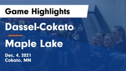 Dassel-Cokato  vs Maple Lake  Game Highlights - Dec. 4, 2021