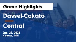 Dassel-Cokato  vs Central  Game Highlights - Jan. 29, 2022