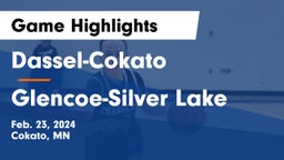 Dassel-Cokato  vs Glencoe-Silver Lake  Game Highlights - Feb. 23, 2024