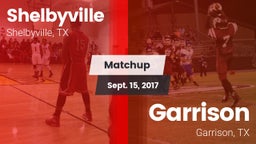 Matchup: Shelbyville High vs. Garrison  2017