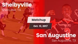 Matchup: Shelbyville High vs. San Augustine  2017