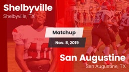 Matchup: Shelbyville High vs. San Augustine  2019