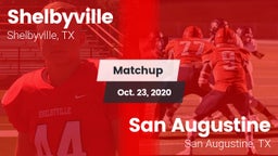 Matchup: Shelbyville High vs. San Augustine  2020