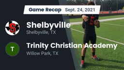 Recap: Shelbyville  vs. Trinity Christian Academy 2021
