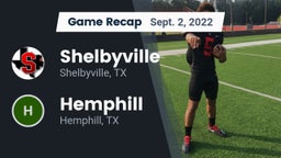 Recap: Shelbyville  vs. Hemphill  2022