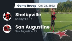 Recap: Shelbyville  vs. San Augustine  2022