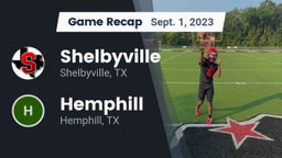 Recap: Shelbyville  vs. Hemphill  2023