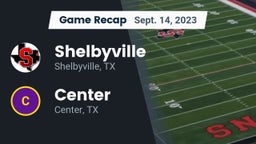 Recap: Shelbyville  vs. Center  2023