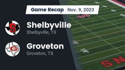 Recap: Shelbyville  vs. Groveton  2023