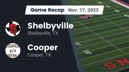 Recap: Shelbyville  vs. Cooper  2023