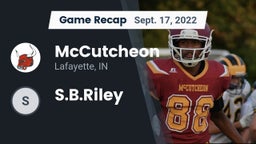 Recap: McCutcheon  vs. S.B.Riley 2022