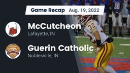 Recap: McCutcheon  vs. Guerin Catholic  2022