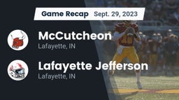 Recap: McCutcheon  vs. Lafayette Jefferson  2023