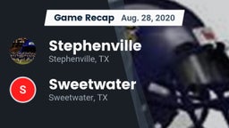 Recap: Stephenville  vs. Sweetwater  2020