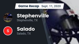 Recap: Stephenville  vs. Salado   2020