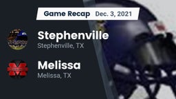 Recap: Stephenville  vs. Melissa  2021