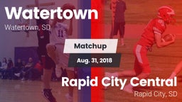 Matchup: Watertown High vs. Rapid City Central  2018