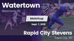 Matchup: Watertown High vs. Rapid City Stevens  2018