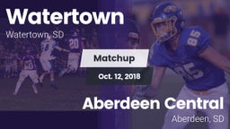 Matchup: Watertown High vs. Aberdeen Central  2018