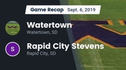 Recap: Watertown  vs. Rapid City Stevens  2019