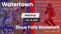 Matchup: Watertown High vs. Sioux Falls Roosevelt  2019