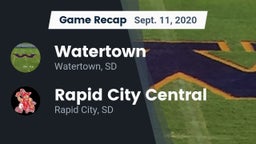 Recap: Watertown  vs. Rapid City Central  2020