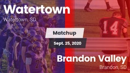 Matchup: Watertown High vs. Brandon Valley  2020