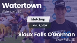 Matchup: Watertown High vs. Sioux Falls O'Gorman  2020