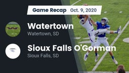Recap: Watertown  vs. Sioux Falls O'Gorman  2020