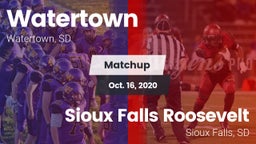Matchup: Watertown High vs. Sioux Falls Roosevelt  2020