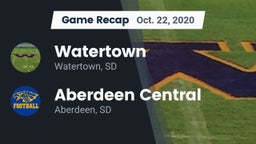 Recap: Watertown  vs. Aberdeen Central  2020