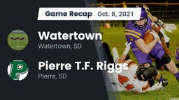 Recap: Watertown  vs. Pierre T.F. Riggs  2021
