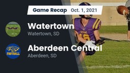 Recap: Watertown  vs. Aberdeen Central  2021