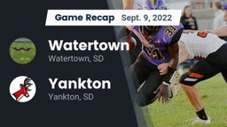 Recap: Watertown  vs. Yankton  2022