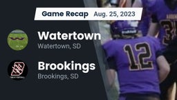 Recap: Watertown  vs. Brookings  2023