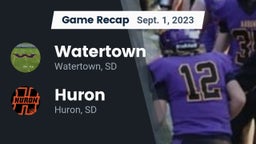 Recap: Watertown  vs. Huron  2023