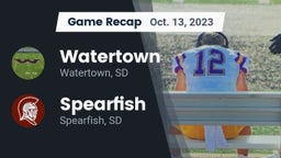 Recap: Watertown  vs. Spearfish  2023