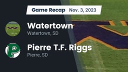 Recap: Watertown  vs. Pierre T.F. Riggs  2023