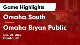 Omaha South  vs Omaha Bryan Public  Game Highlights - Jan. 20, 2023
