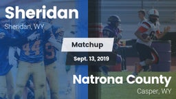 Matchup: Sheridan  vs. Natrona County  2019