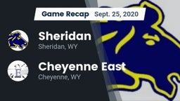 Recap: Sheridan  vs. Cheyenne East  2020