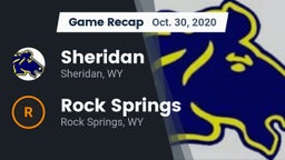 Recap: Sheridan  vs. Rock Springs  2020